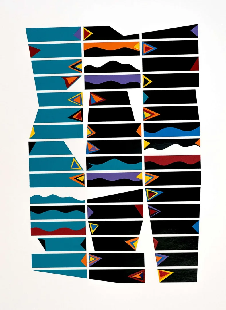 yakınlaştır "Sınırlanmış Alanlar" eseri MEHMET ALİ DOĞAN tarafından 70x50 cm ölçülerinde Kağıt üzeri karışık teknik tekniği ile yapılmıştır.