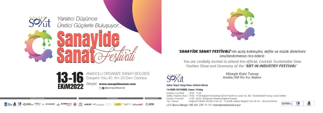 SANAYİDE SANAT FESTİVALİ — sergiden görünüm