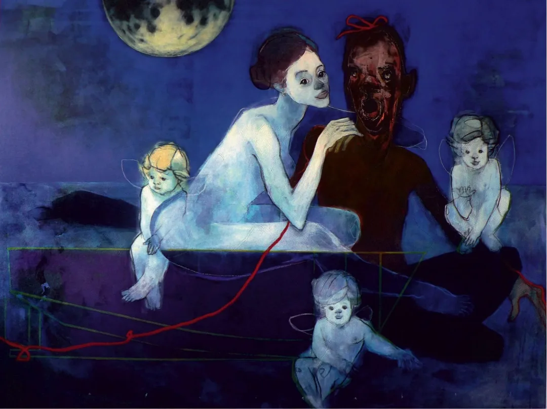 ERCAN AYÇİÇEK — “İsimsiz”, 2014 "İsimsiz" eseri ERCAN AYÇİÇEK tarafından 2014 yılında 150x200 cm ölçülerinde Tuval üzeri akrilik boya tekniği ile yapılmıştır.