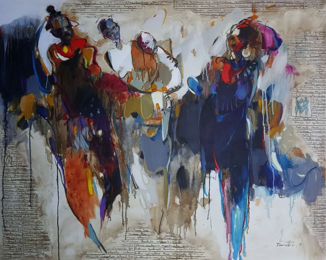 NURETTİN AKKAYA — “İsimsiz”, 2019 "İsimsiz" eseri NURETTİN AKKAYA tarafından 2019 yılında 120x150 cm ölçülerinde Tuval üzeri yağlı boya tekniği ile yapılmıştır.