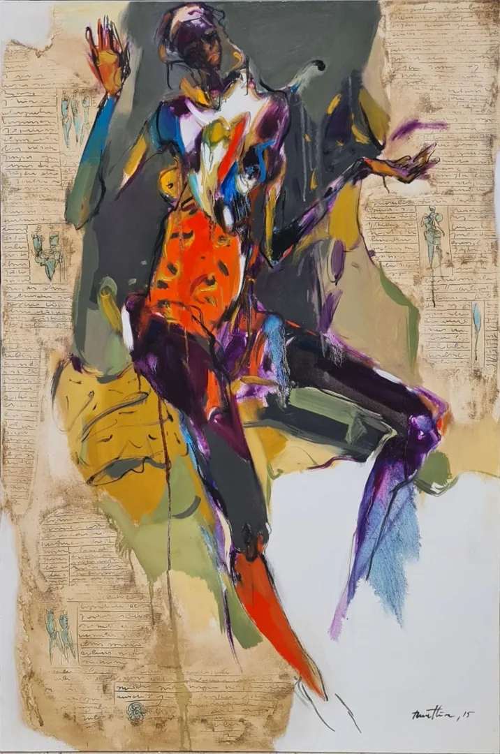 NURETTİN AKKAYA — “İsimsiz”, 2015 "İsimsiz" eseri NURETTİN AKKAYA tarafından 2015 yılında 150x100 cm ölçülerinde Tuval üzeri yağlı boya tekniği ile yapılmıştır.