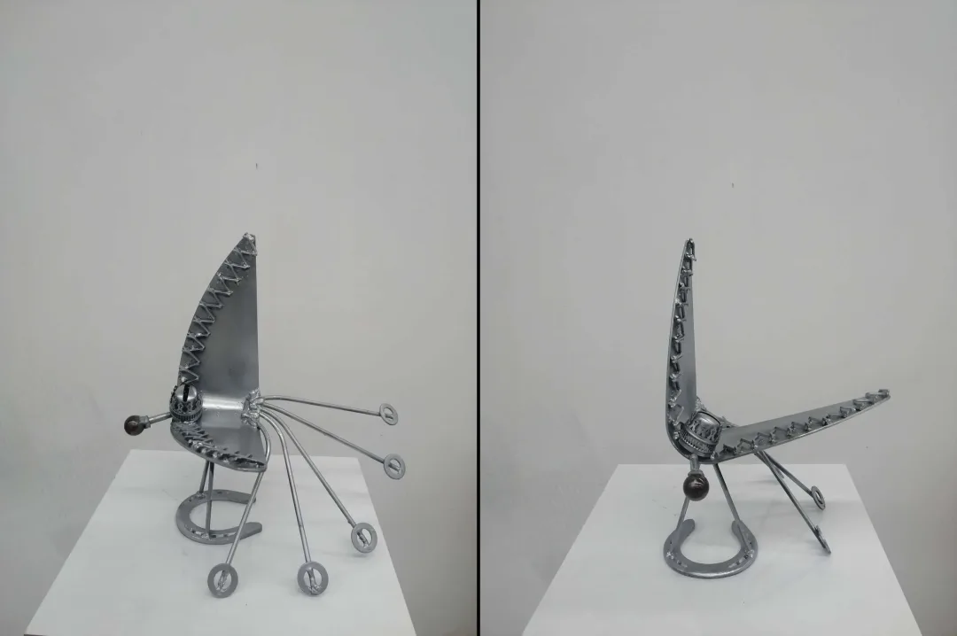 "Aylak Kuş Serisi" eseri DOĞAN KARAKILIÇ tarafından 2022 yılında 36x30x37 cm ölçülerinde Metal tekniği ile yapılmıştır.