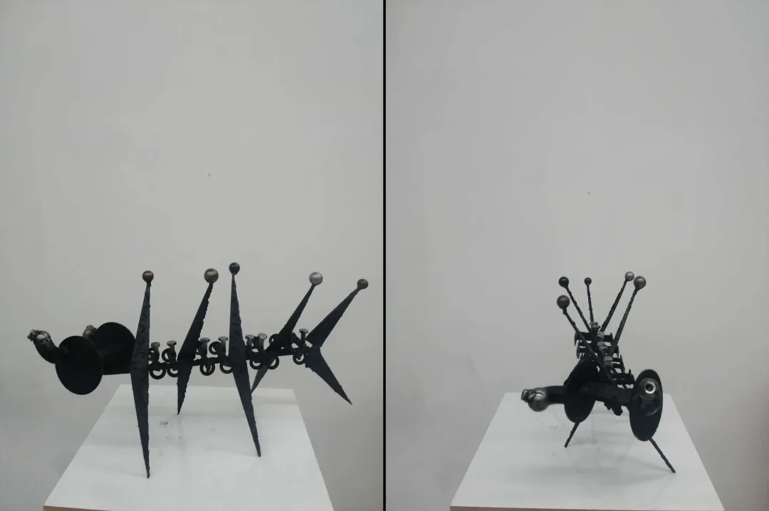 yakınlaştır "Mutasyon" eseri DOĞAN KARAKILIÇ tarafından 2022 yılında 25x32x68 cm ölçülerinde Metal tekniği ile yapılmıştır.