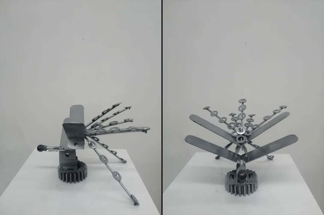 yakınlaştır "Aylak Kuş Serisi" eseri DOĞAN KARAKILIÇ tarafından 2022 yılında 32x26x34 cm ölçülerinde Metal tekniği ile yapılmıştır.