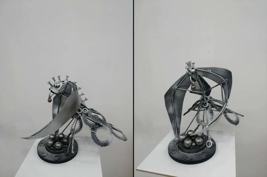 yakınlaştır "Muninn" eseri DOĞAN KARAKILIÇ tarafından 2022 yılında 50x50x70 cm ölçülerinde Metal tekniği ile yapılmıştır.
