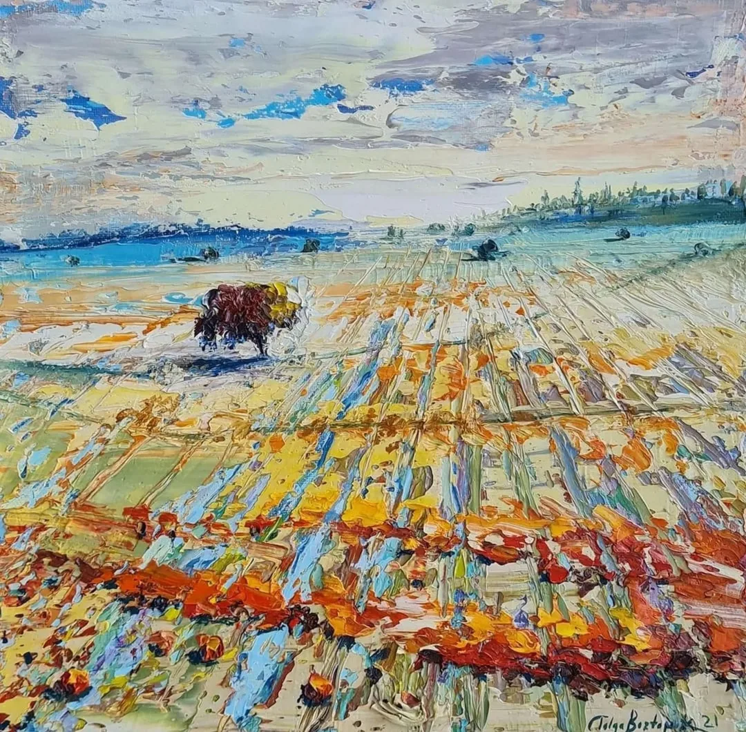 TOLGA BOZTOPRAK — “İsimsiz”, 2022 "İsimsiz" eseri TOLGA BOZTOPRAK tarafından 2022 yılında 30x30 cm ölçülerinde Tuval üzeri akrilik boya tekniği ile yapılmıştır.