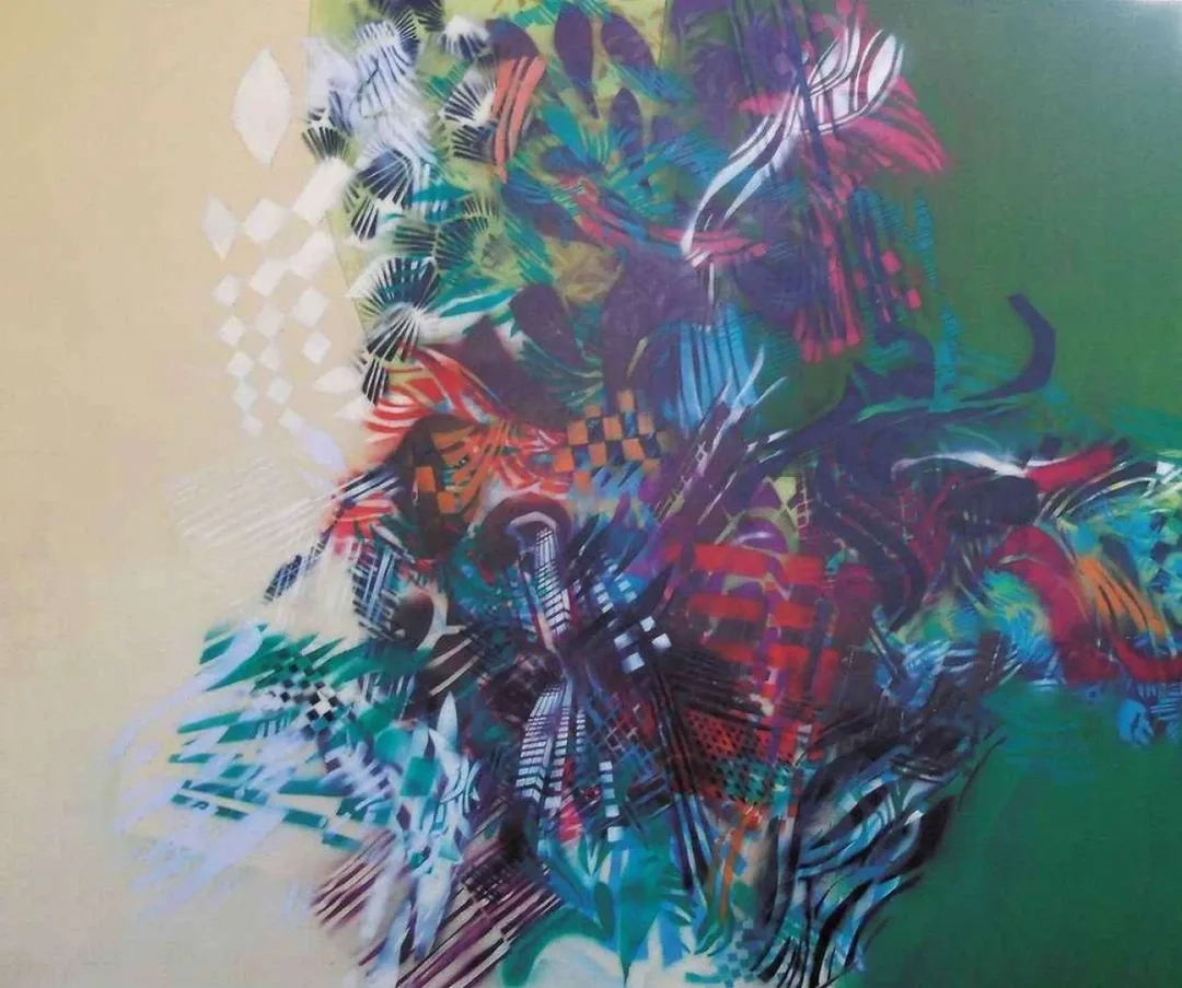 yakınlaştır "Dip" eseri AYŞE BARAN tarafından 2011 yılında 140x170 cm ölçülerinde Tuval üzeri akrilik boya tekniği ile yapılmıştır.