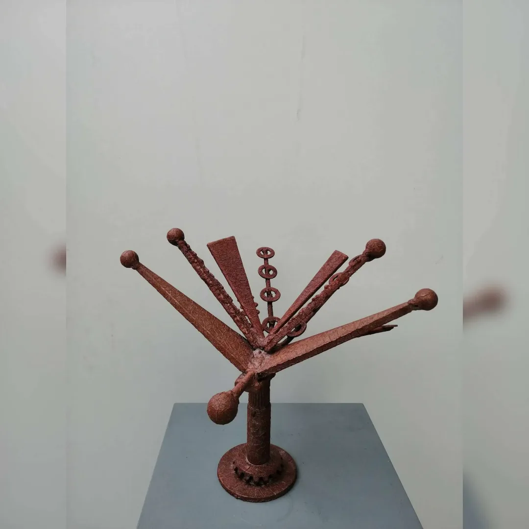 yakınlaştır "Aylak Kuş" eseri DOĞAN KARAKILIÇ tarafından 2022 yılında 36x30x37 cm ölçülerinde Metal tekniği ile yapılmıştır.
