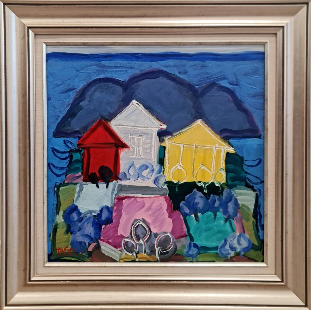 yakınlaştır "Marmaris Serisi" eseri ADNAN TURANİ tarafından 2006 yılında 50x50 cm ölçülerinde Tuval üzeri yağlı boya tekniği ile yapılmıştır.