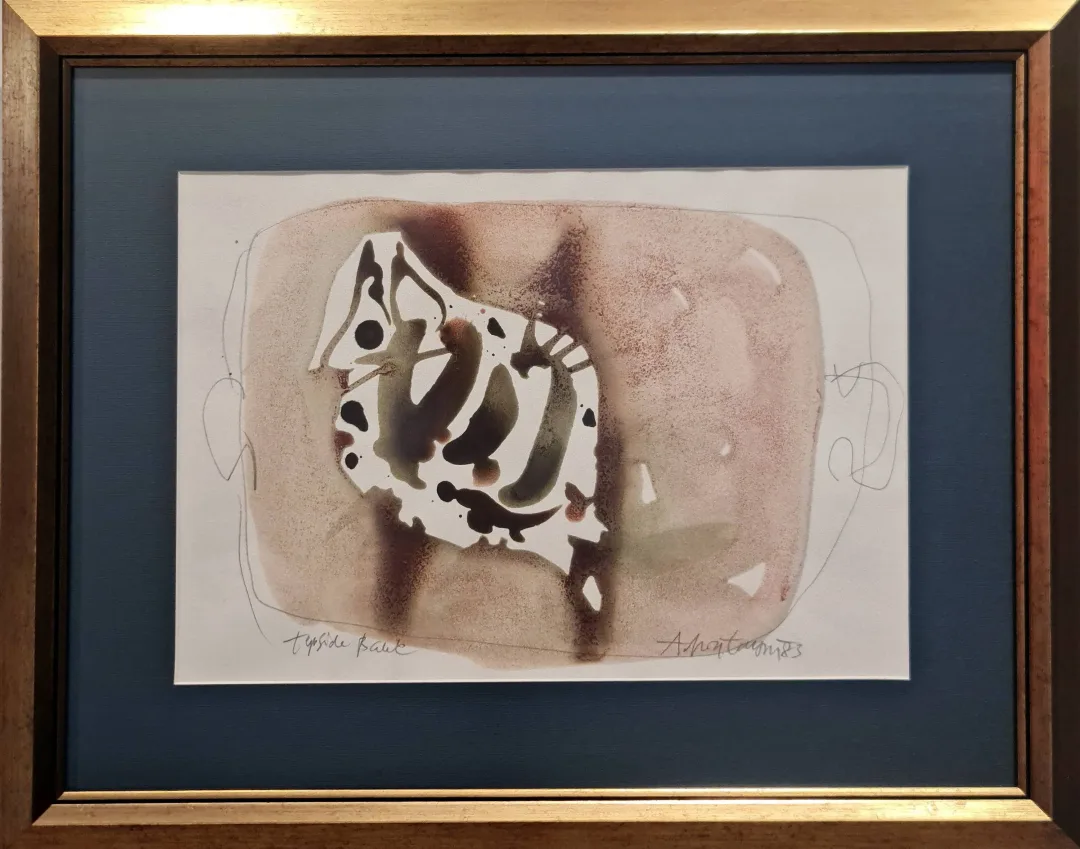 yakınlaştır "Soyut kompozisyon" eseri ADNAN TURANİ tarafından 1983 yılında 25x35 cm ölçülerinde Baskı tekniği ile yapılmıştır.