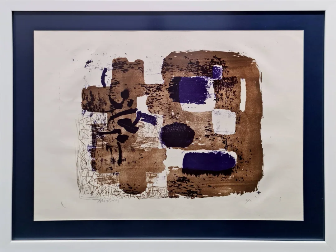 yakınlaştır "Soyut kompozisyon" eseri ADNAN TURANİ tarafından 1958 yılında 50x70 cm ölçülerinde Baskı 4/5 tekniği ile yapılmıştır.