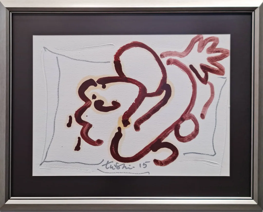 "Aşıklar" eseri ADNAN TURANİ tarafından 2015 yılında 35x50 cm ölçülerinde Kağıt üzeri karışık teknik tekniği ile yapılmıştır.
