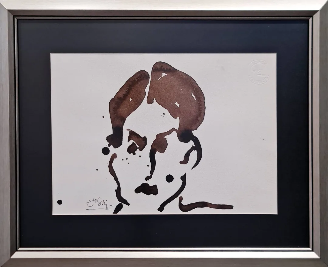 yakınlaştır "Portre" eseri ADNAN TURANİ tarafından 2000 yılında 25x35 cm ölçülerinde Kağıt üzeri sulu boya tekniği ile yapılmıştır.