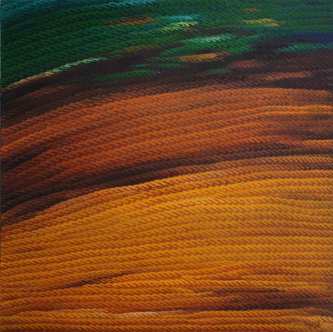 "Son" eseri AHMET YEŞİL tarafından 70x70 cm ölçülerinde Tuval üzeri yağlı boya tekniği ile yapılmıştır.