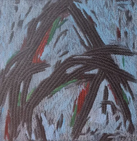 "Art-ık Zamanlar" eseri AHMET YEŞİL tarafından 2023 yılında 70x70 cm ölçülerinde Tuval üzeri yağlı boya tekniği ile yapılmıştır.