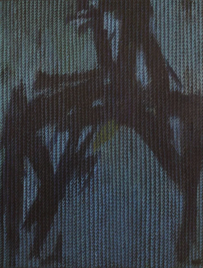 "Dipnotlar" eseri AHMET YEŞİL tarafından 130x100 cm ölçülerinde Tuval üzeri yağlı boya tekniği ile yapılmıştır.