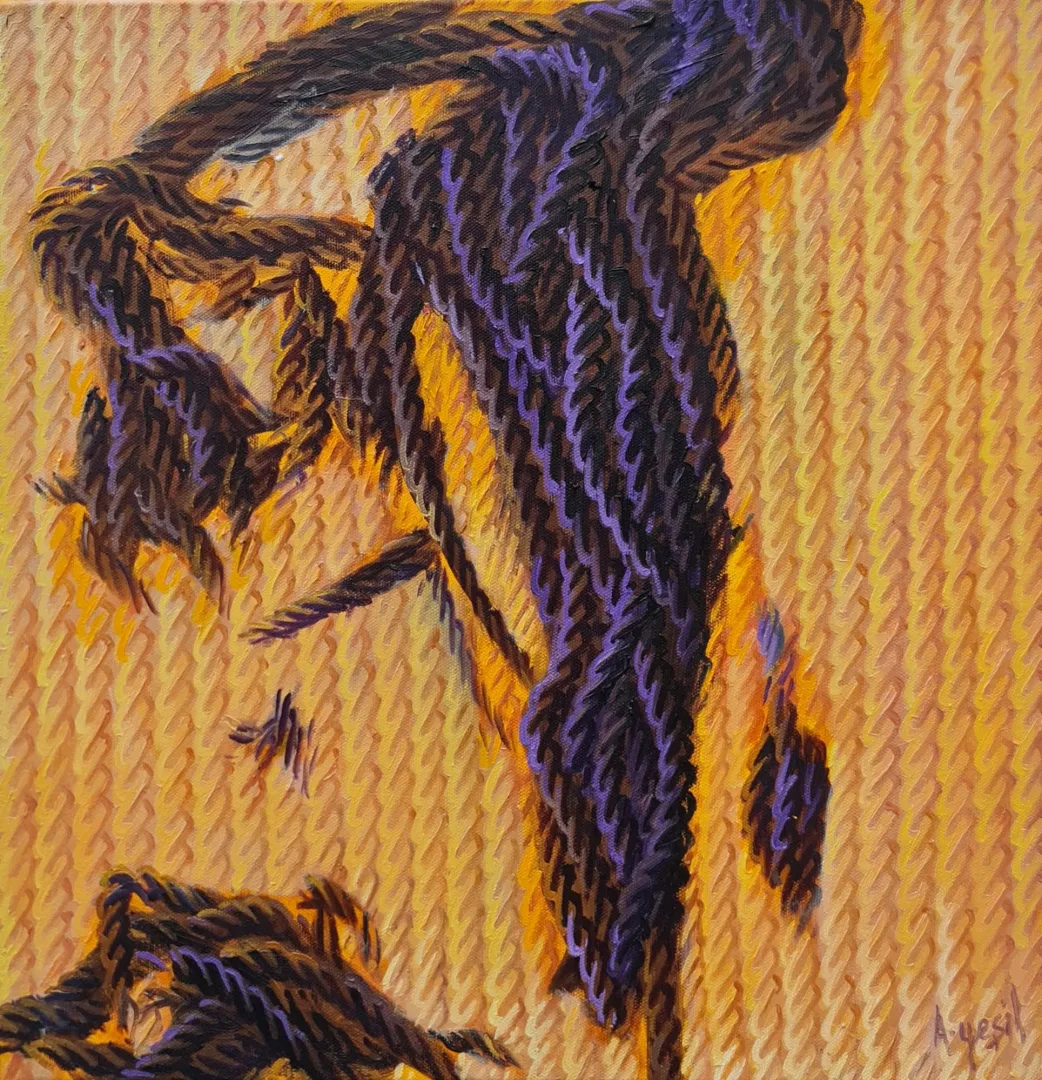 "İsimsiz" eseri AHMET YEŞİL tarafından 2023 yılında 40x40 cm ölçülerinde Tuval üzeri yağlı boya tekniği ile yapılmıştır.