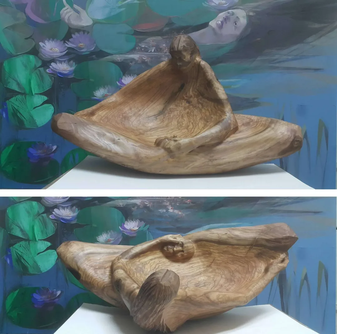 yakınlaştır "Persona" eseri HAKAN ERASLAN tarafından 2023 yılında 36x58x23 cm ölçülerinde Zeytin Ağacı tekniği ile yapılmıştır.