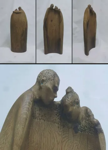 HAKAN ERASLAN tarafından 2023 yılında 90x36x12 cm ölçülerinde Meşe Ağacı tekniği ile yapılmıştır.