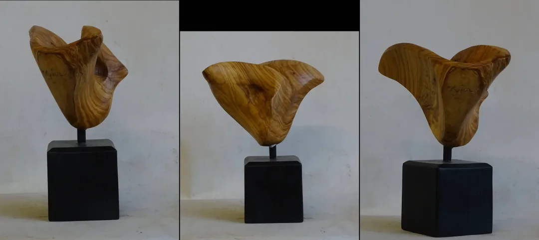 yakınlaştır "İsimsiz" eseri AZİMET KARAMAN tarafından 2023 yılında 23x18x11 cm ölçülerinde Zeytin Ağacı tekniği ile yapılmıştır.