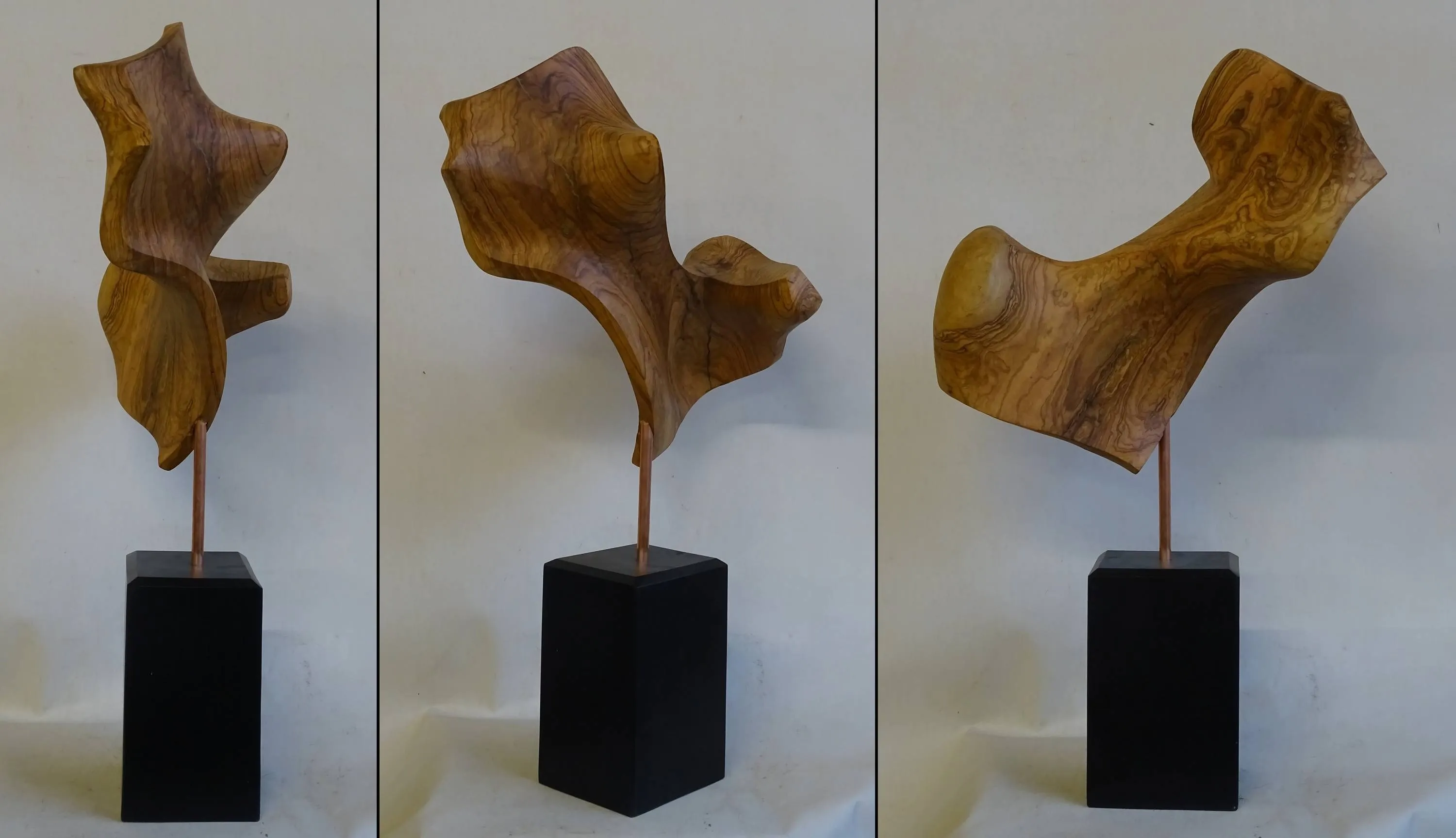 "İsimsiz" eseri AZİMET KARAMAN tarafından 2023 yılında 62x35x18 cm ölçülerinde Zeytin Ağacı tekniği ile yapılmıştır.