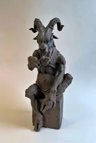 "Metanet" eseri BUĞRA ÖZER tarafından 2023 yılında 41x20x24 cm ölçülerinde Stoneware Seramik Çamuru, Serbest Elle Şekillendirme 1125 C° tekniği ile yapılmıştır.