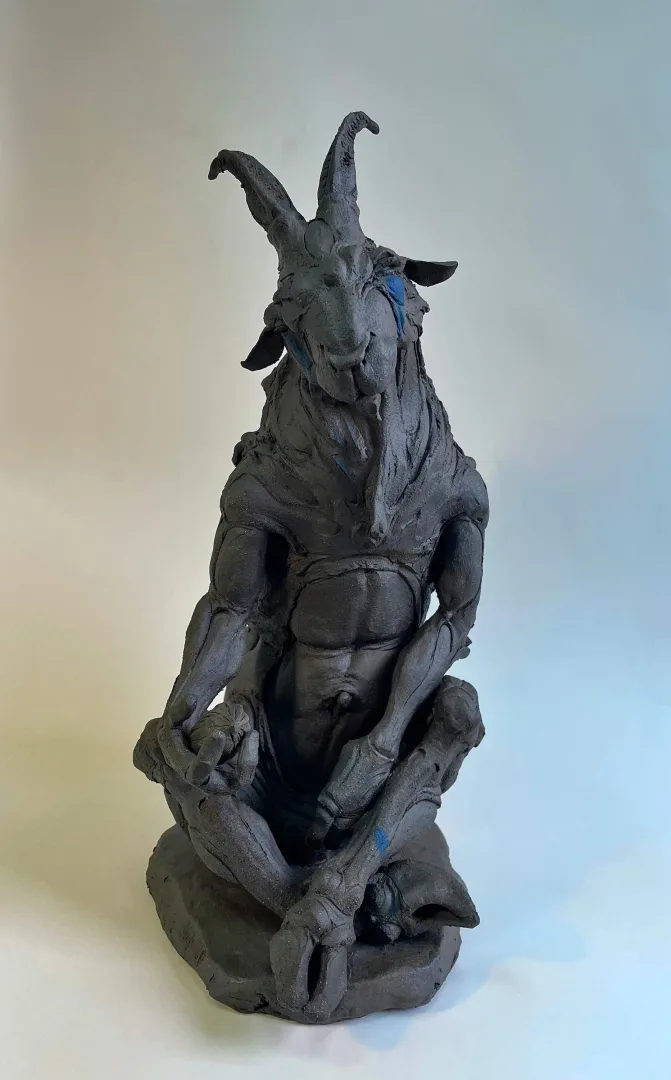 yakınlaştır "Rüya" eseri BUĞRA ÖZER tarafından 2023 yılında 47x22x28 cm ölçülerinde Stoneware Seramik Çamuru, Serbest Elle Şekillendirme 1245 C° tekniği ile yapılmıştır.