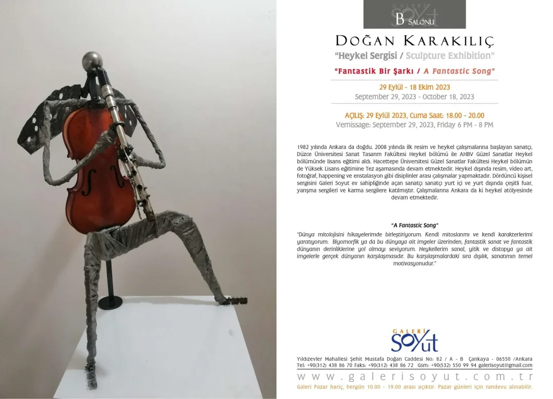DOĞAN KARAKILIÇ — sergiden görünüm