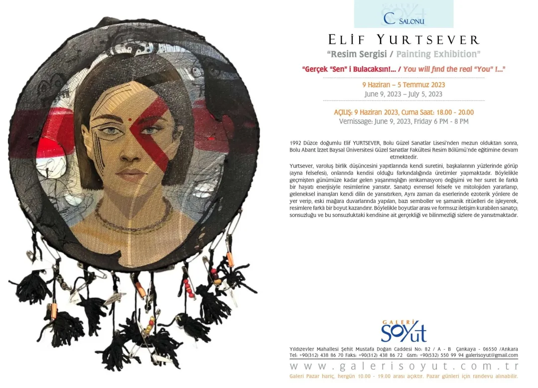 ELİF YURTSEVER — sergiden görünüm