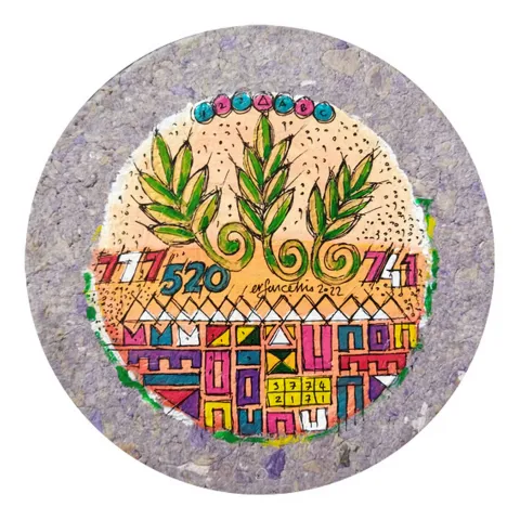 "İsimsiz" eseri ERSAN ÇETİN tarafından 26x26 cm ölçülerinde Kağıt üzeri akrilik boya tekniği ile yapılmıştır.