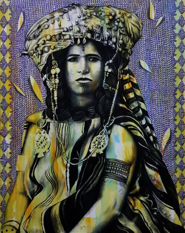 HASAN BASRİ İNAN — “Bir Ömürlük Misafir”, 2023 "Bir Ömürlük Misafir" eseri HASAN BASRİ İNAN tarafından 2023 yılında 100x80 cm ölçülerinde Tuval üzeri yağlı boya tekniği ile yapılmıştır.