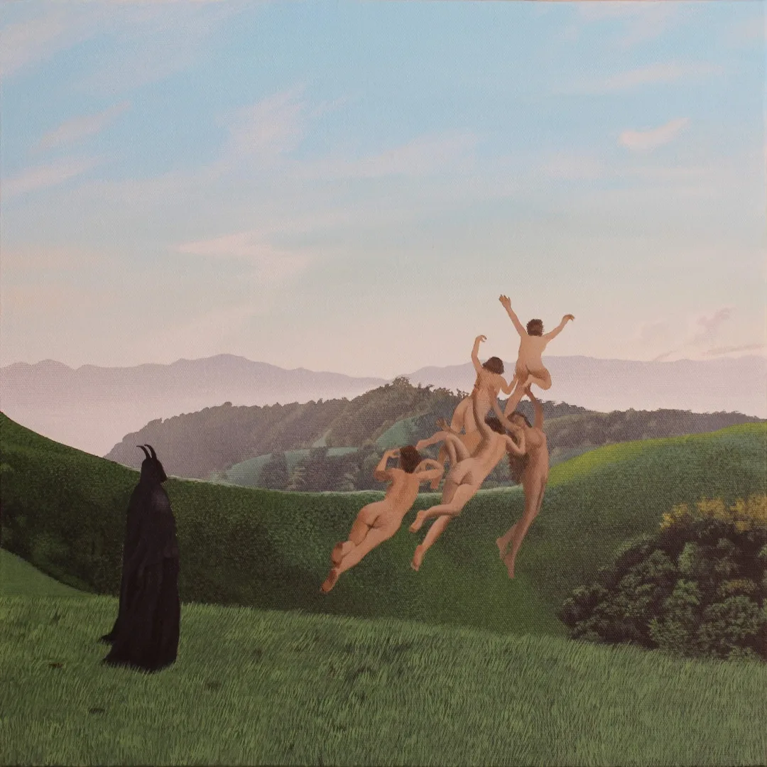 "İsimsiz" eseri EMRAH EMİR tarafından 2023 yılında 40x40 cm ölçülerinde Tuval üzeri akrilik boya tekniği ile yapılmıştır.