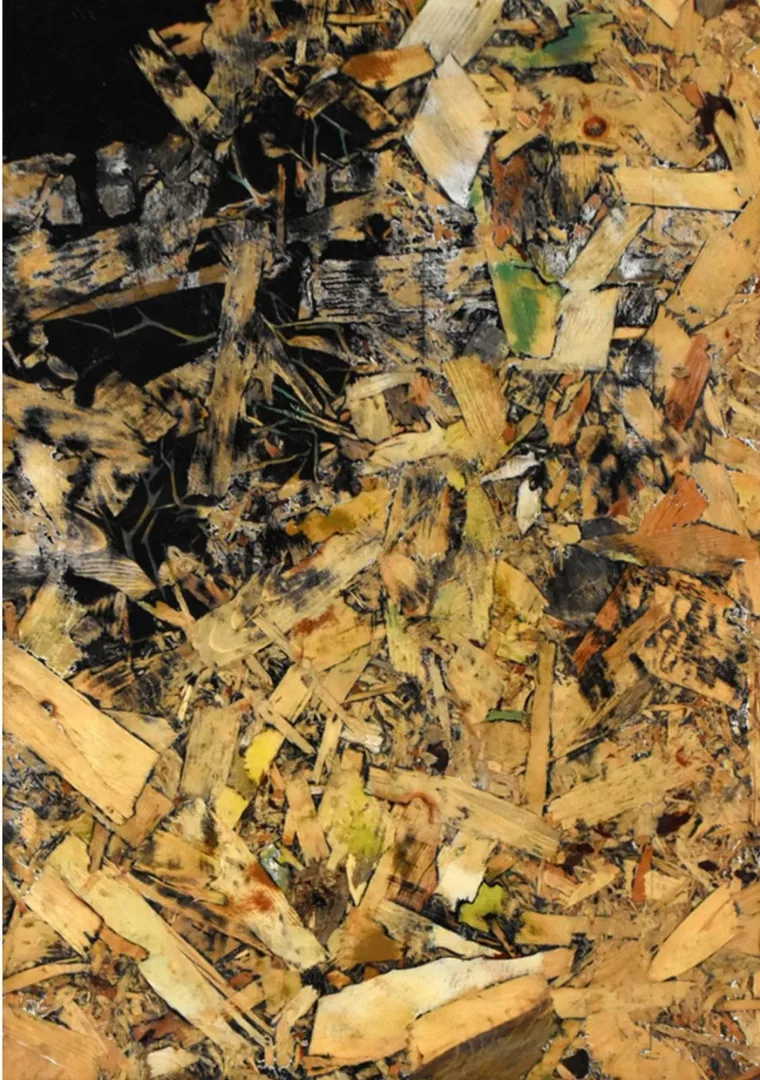 İBRAHİM AKGÜNEY — “İsimsiz”, 2019 "İsimsiz" eseri İBRAHİM AKGÜNEY tarafından 2019 yılında 70x50 cm ölçülerinde OSB üzeri yağlı boya tekniği ile yapılmıştır.