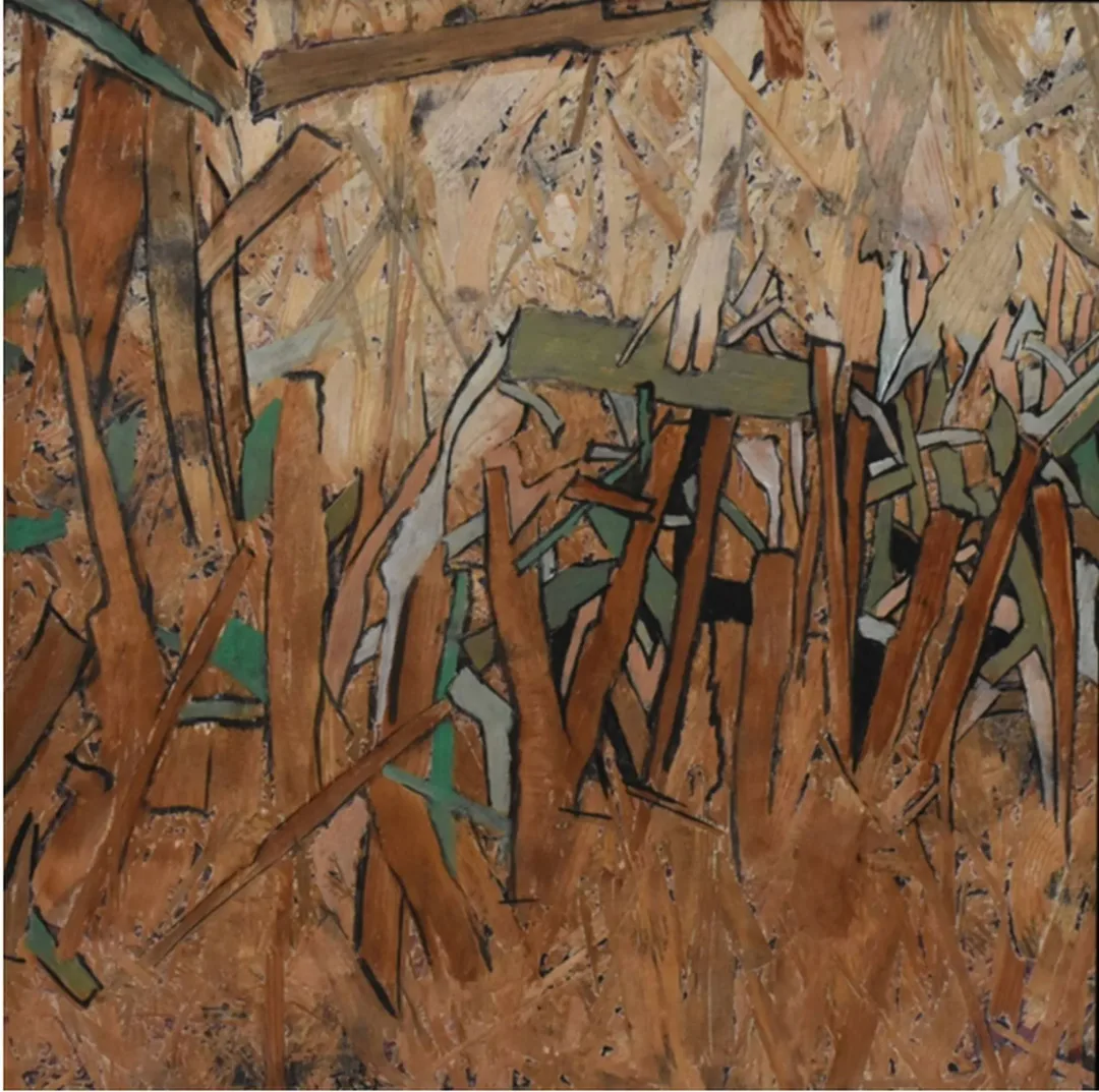İBRAHİM AKGÜNEY — “İsimsiz”, 2019 "İsimsiz" eseri İBRAHİM AKGÜNEY tarafından 2019 yılında 40x40 cm ölçülerinde OSB üzeri yağlı boya tekniği ile yapılmıştır.
