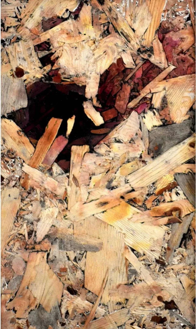 İBRAHİM AKGÜNEY — “İsimsiz”, 2018 "İsimsiz" eseri İBRAHİM AKGÜNEY tarafından 2018 yılında 40x20 cm ölçülerinde OSB üzeri yağlı boya tekniği ile yapılmıştır.