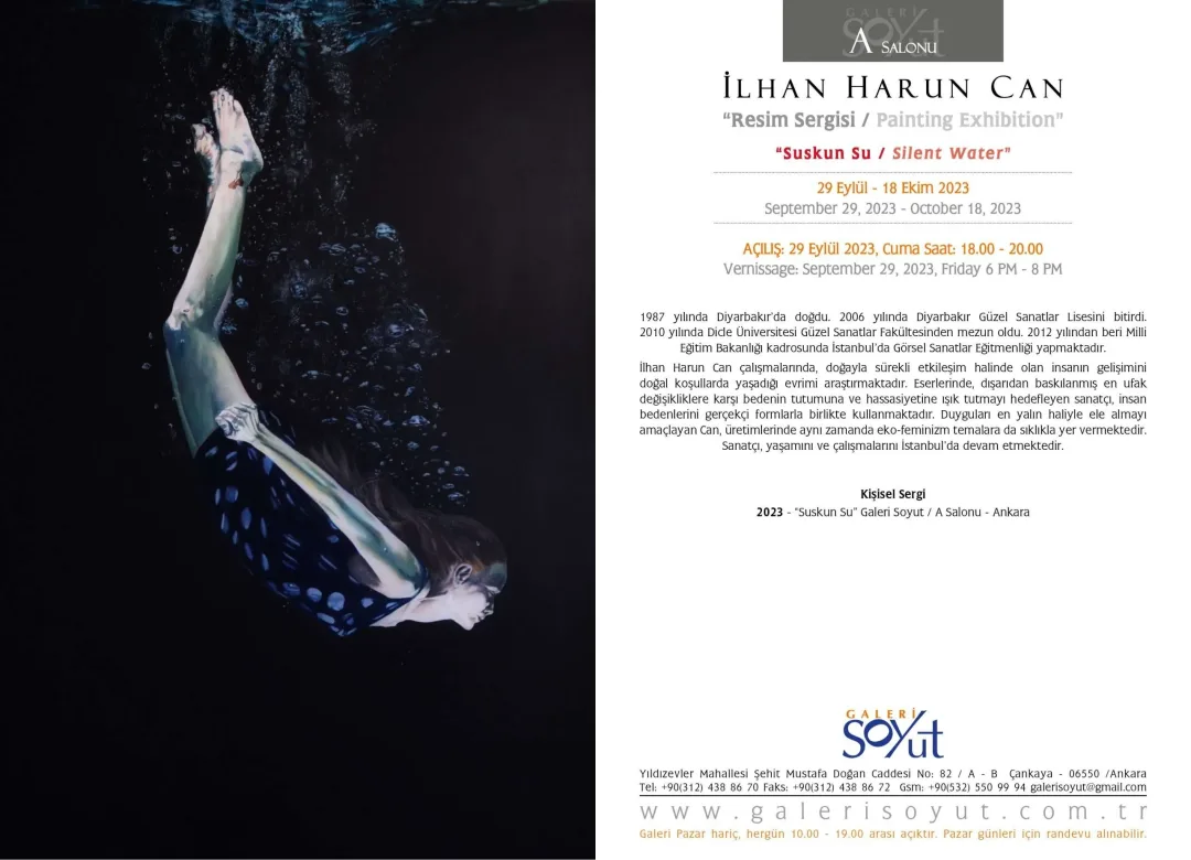 İLHAN HARUN CAN — sergiden görünüm