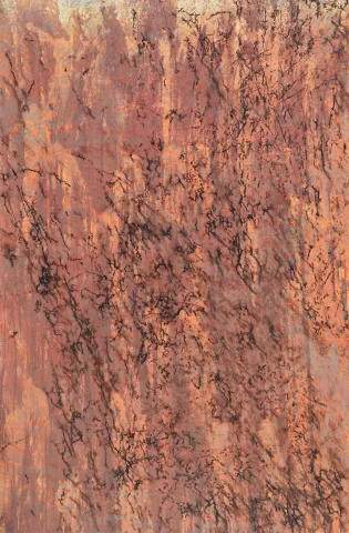MEHDİ SAADETİ — “İran Passionu -XVI”, 2021 "İran Passionu -XVI" eseri MEHDİ SAADETİ tarafından 2021 yılında 150x100 cm ölçülerinde Tuval üzeri karışık teknik tekniği ile yapılmıştır.