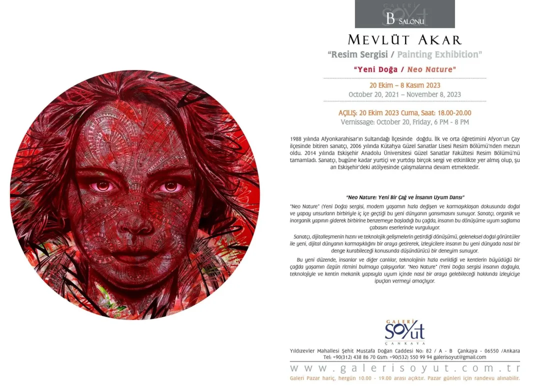 MEVLÜT AKAR — sergiden görünüm