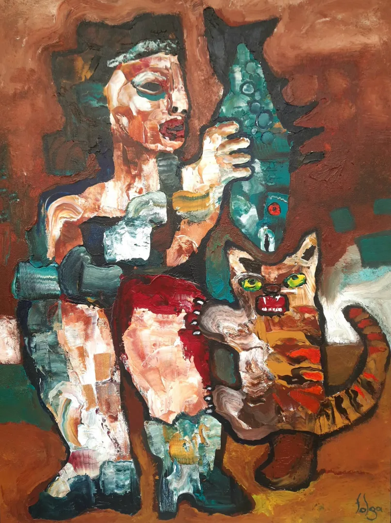 MURAT TOLGA — “İsimsiz” "İsimsiz" eseri MURAT TOLGA tarafından 80x60 cm ölçülerinde Tuval üzeri yağlı boya tekniği ile yapılmıştır.