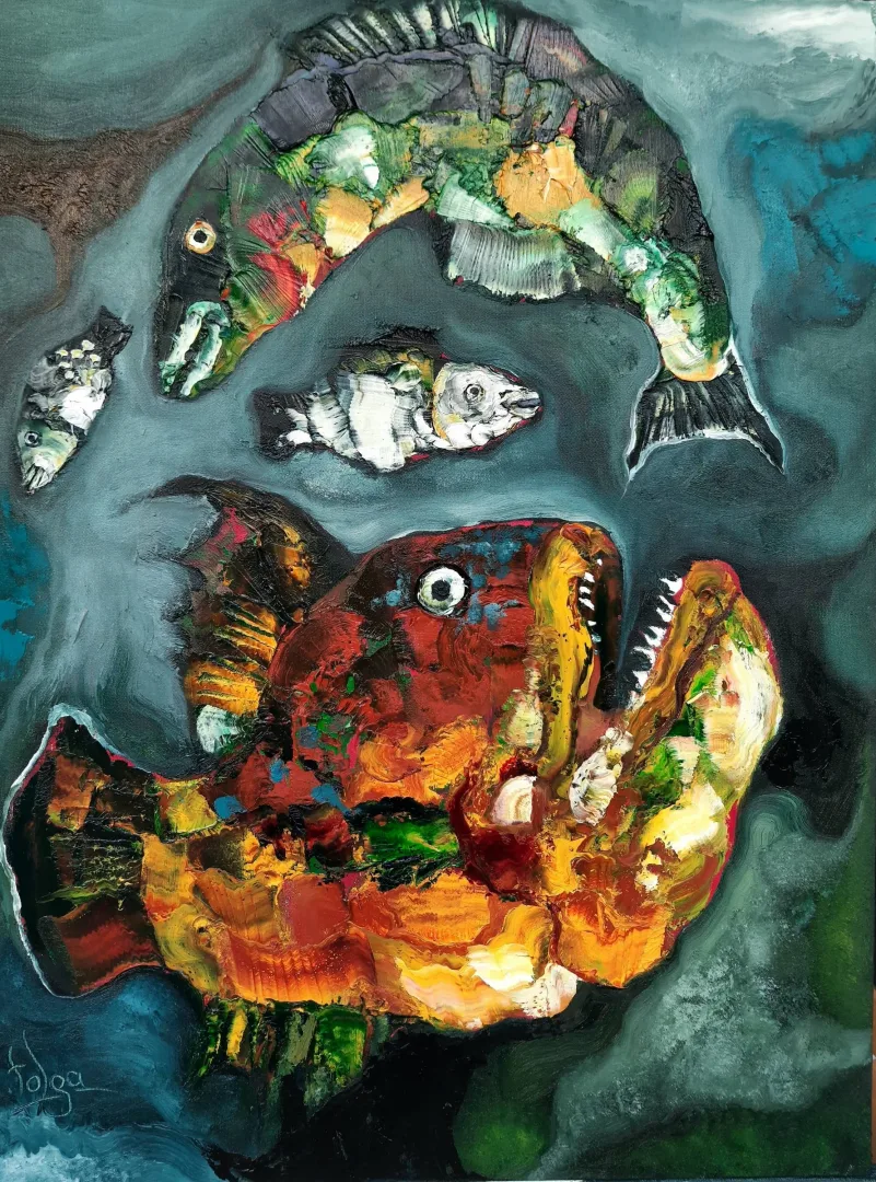 MURAT TOLGA — “İsimsiz” "İsimsiz" eseri MURAT TOLGA tarafından 80x60 cm ölçülerinde Tuval üzeri yağlı boya tekniği ile yapılmıştır.