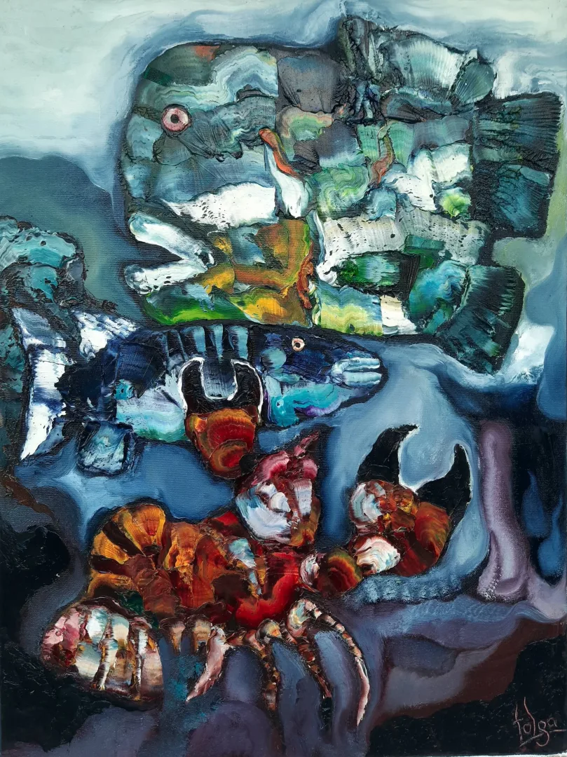 MURAT TOLGA — “İsimsiz” "İsimsiz" eseri MURAT TOLGA tarafından 80x60 cm ölçülerinde Tuval üzeri yağlı boya tekniği ile yapılmıştır.