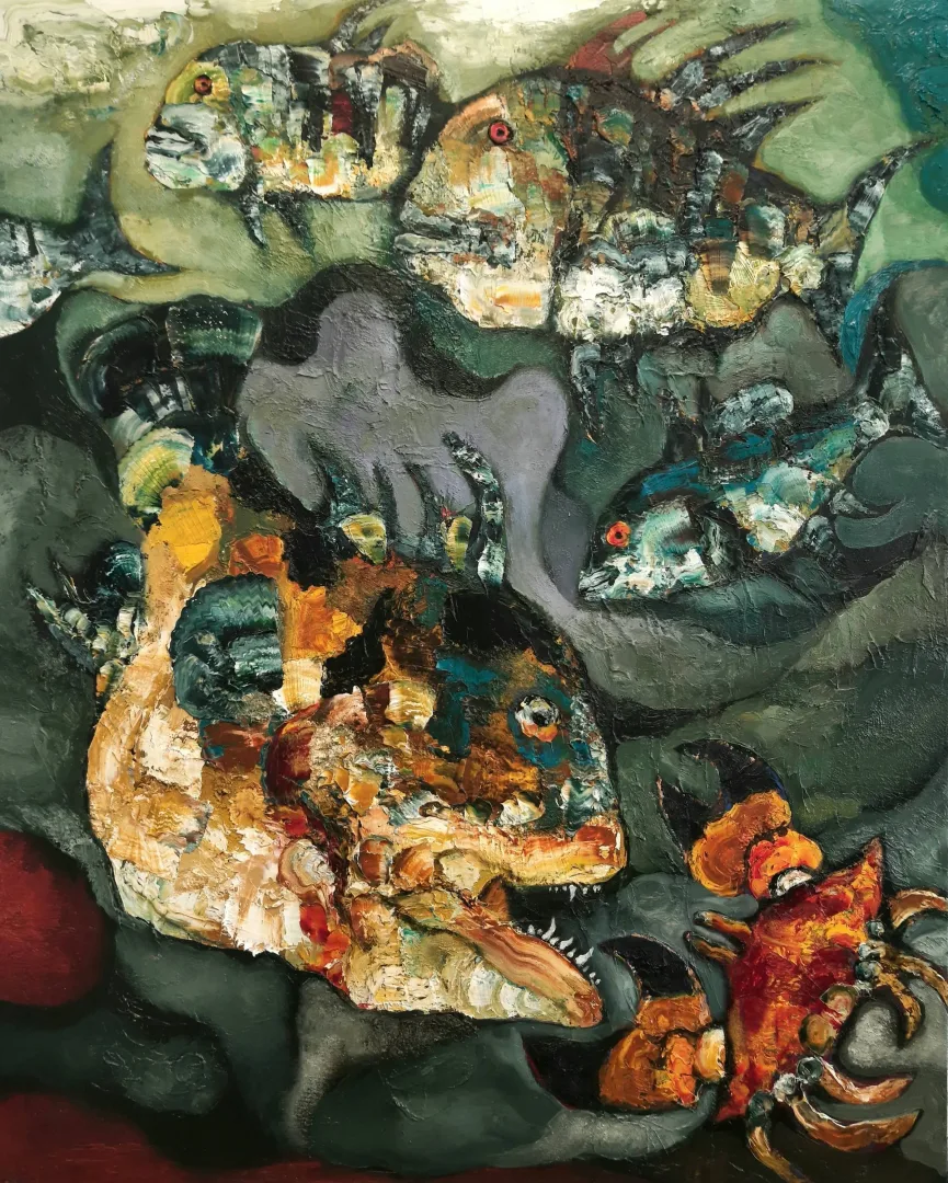 MURAT TOLGA — “İsimsiz” "İsimsiz" eseri MURAT TOLGA tarafından 100x80 cm ölçülerinde Tuval üzeri yağlı boya tekniği ile yapılmıştır.