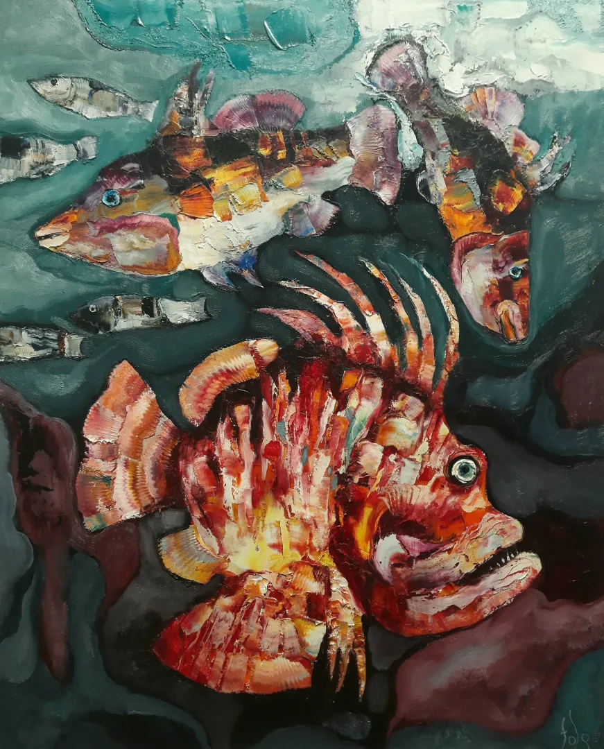 MURAT TOLGA — “İsimsiz” "İsimsiz" eseri MURAT TOLGA tarafından 100x80 cm ölçülerinde Tuval üzeri yağlı boya tekniği ile yapılmıştır.