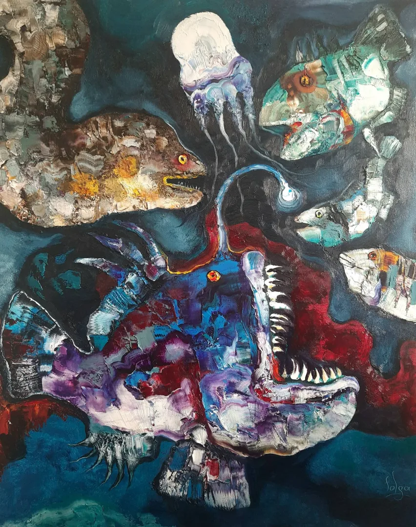 MURAT TOLGA — “İsimsiz” "İsimsiz" eseri MURAT TOLGA tarafından 100x80 cm ölçülerinde Tuval üzeri yağlı boya tekniği ile yapılmıştır.