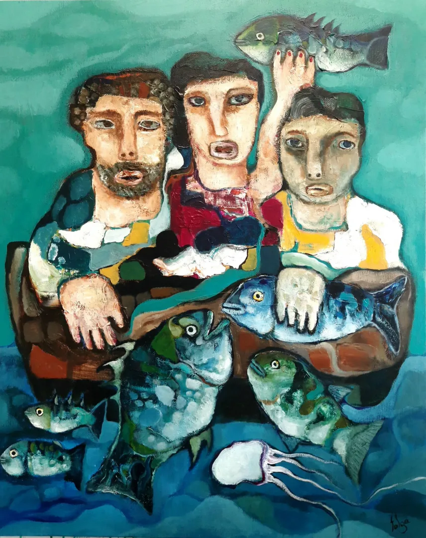 MURAT TOLGA — “İsimsiz” "İsimsiz" eseri MURAT TOLGA tarafından 100x80 cm ölçülerinde Tuval üzeri yağlı boya tekniği ile yapılmıştır.