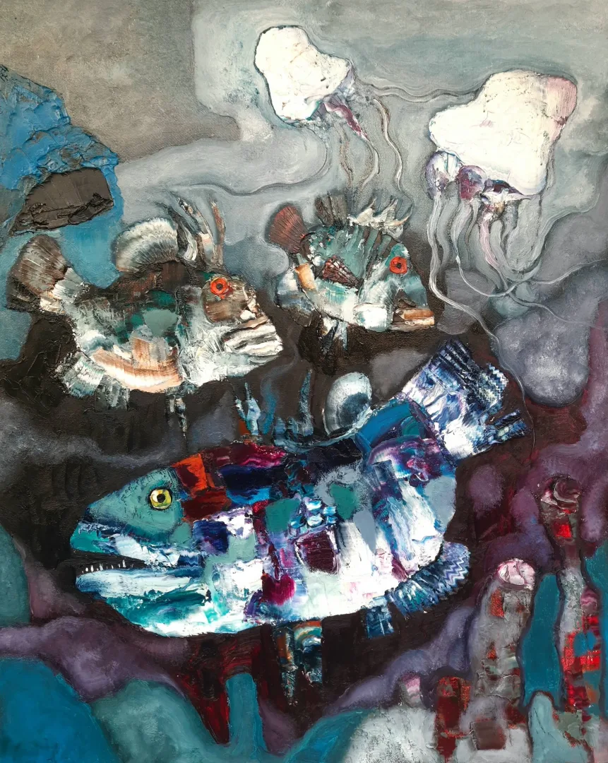 MURAT TOLGA — “İsimsiz” "İsimsiz" eseri MURAT TOLGA tarafından 100x80 cm ölçülerinde Tuval üzeri yağlı boya tekniği ile yapılmıştır.