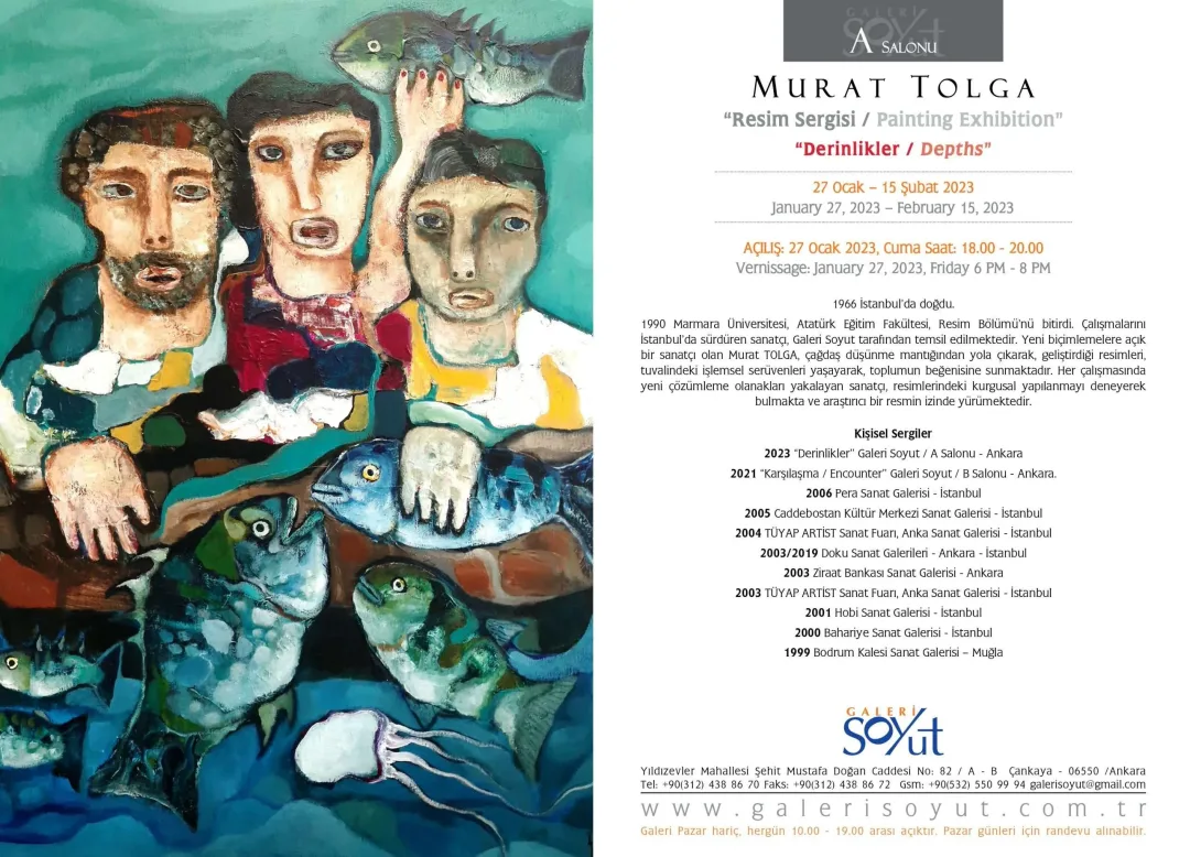 MURAT TOLGA — sergiden görünüm
