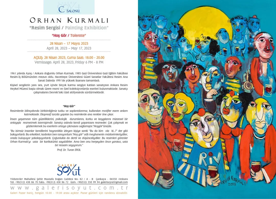 ORHAN KURMALI — sergiden görünüm
