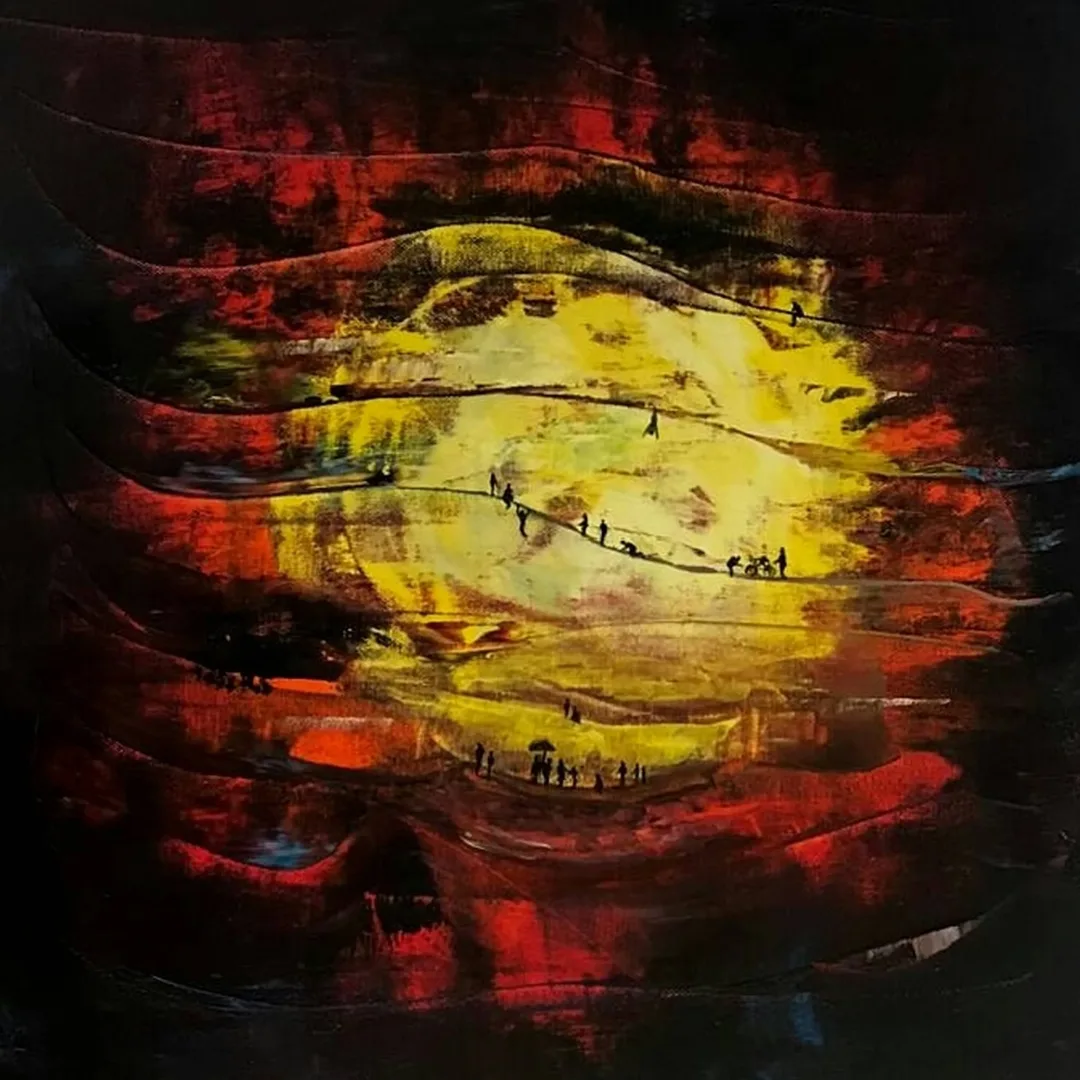 yakınlaştır "İsimsiz" eseri SAEED AGHANEJAD tarafından 2019 yılında 40x40 cm ölçülerinde Tuval üzeri yağlı boya tekniği ile yapılmıştır.