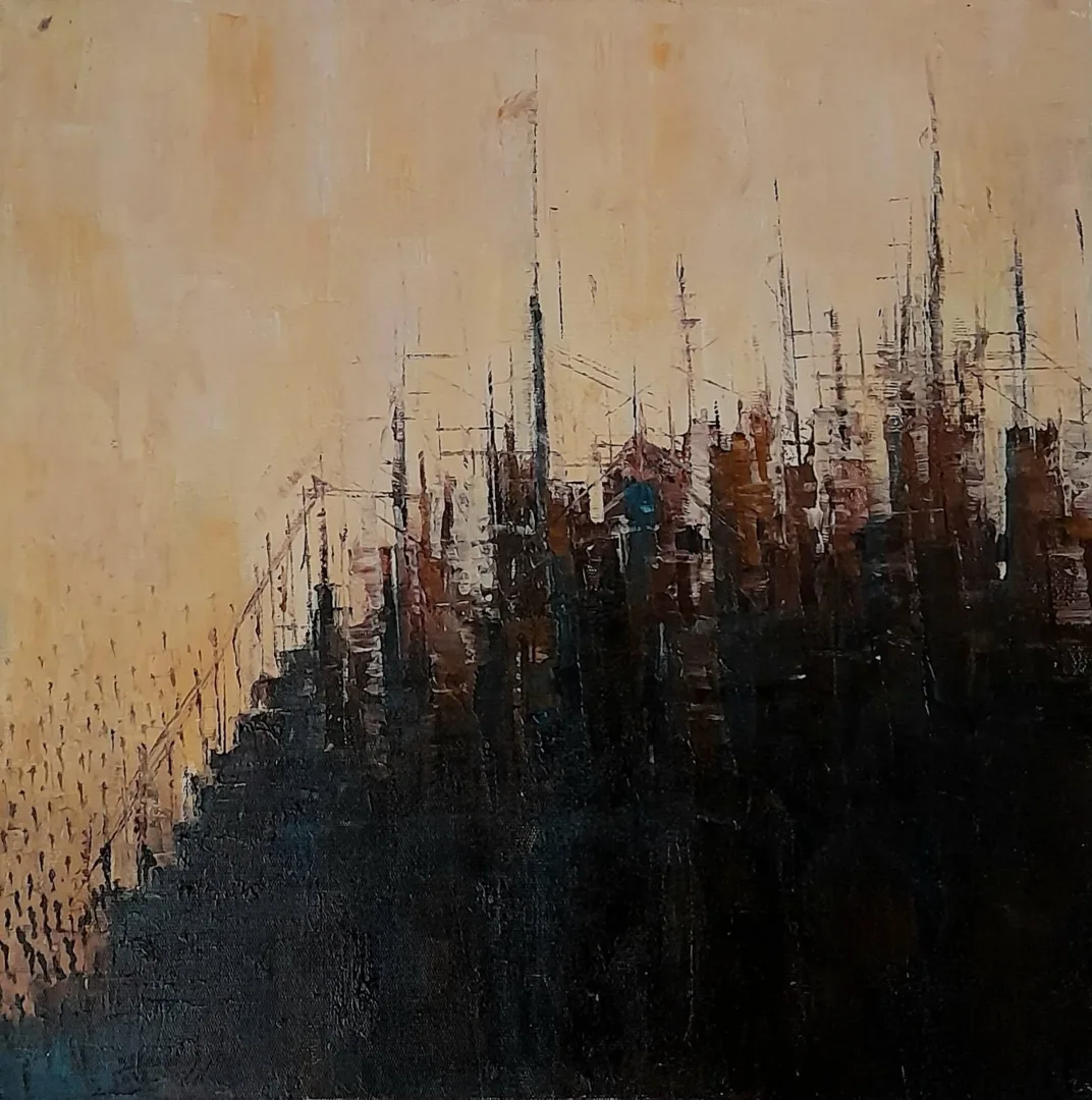 yakınlaştır "İsimsiz" eseri SAEED AGHANEJAD tarafından 2019 yılında 40x40 cm ölçülerinde Tuval üzeri yağlı boya tekniği ile yapılmıştır.